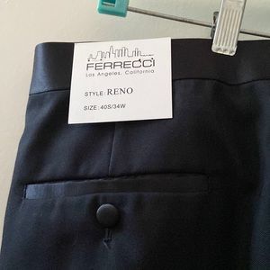 Brand New Ferrecci Tuxedo Dress Pants - Unisex Size: 40S/34W